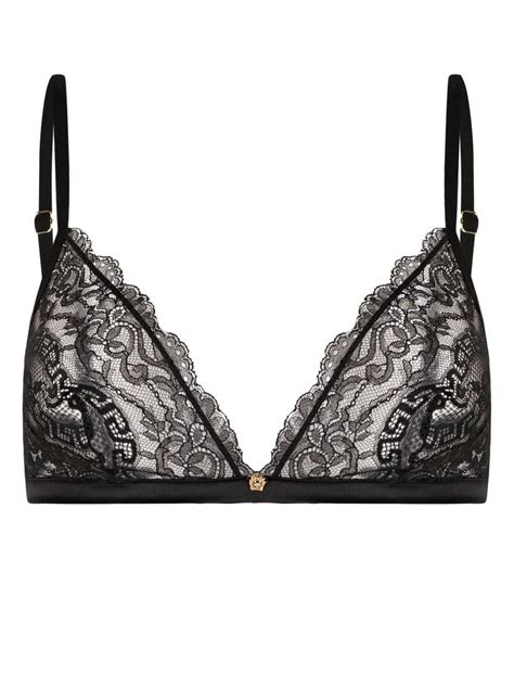 versace lace bra